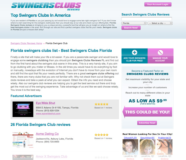 ocklawaha fl swingers club